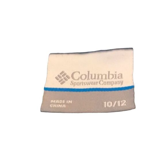 Columbia Zip up Fleece, Fits a Small woman, but Youth 10/12 dopamine houndstooth - Picture 7 of 8